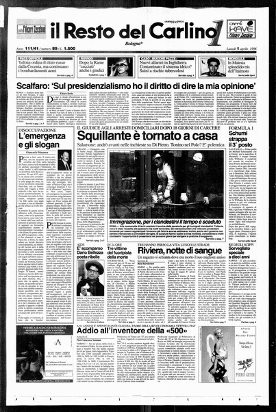 Il Resto del Carlino : giornale dell'Emilia